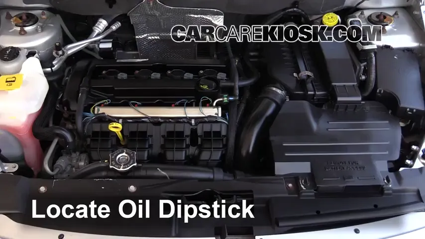 2007 Dodge Caliber SXT 2.0L 4 Cyl. Oil Check Oil Level